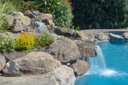 water feature renovation in Harleysville, PA