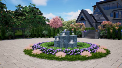 Multi Column Fountain A