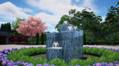 Multi Column Fountain C