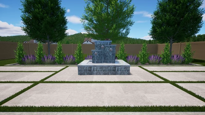 Multi Column Small Fountain F