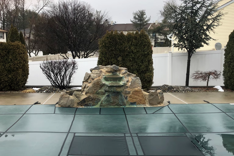 Pool before the waterfall renovation, Tugela – Sayreville, NJ