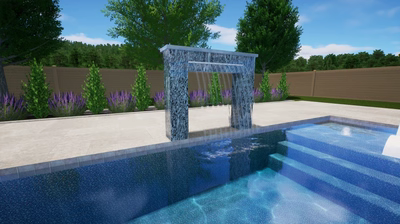 Two Column Streamfall Archway A