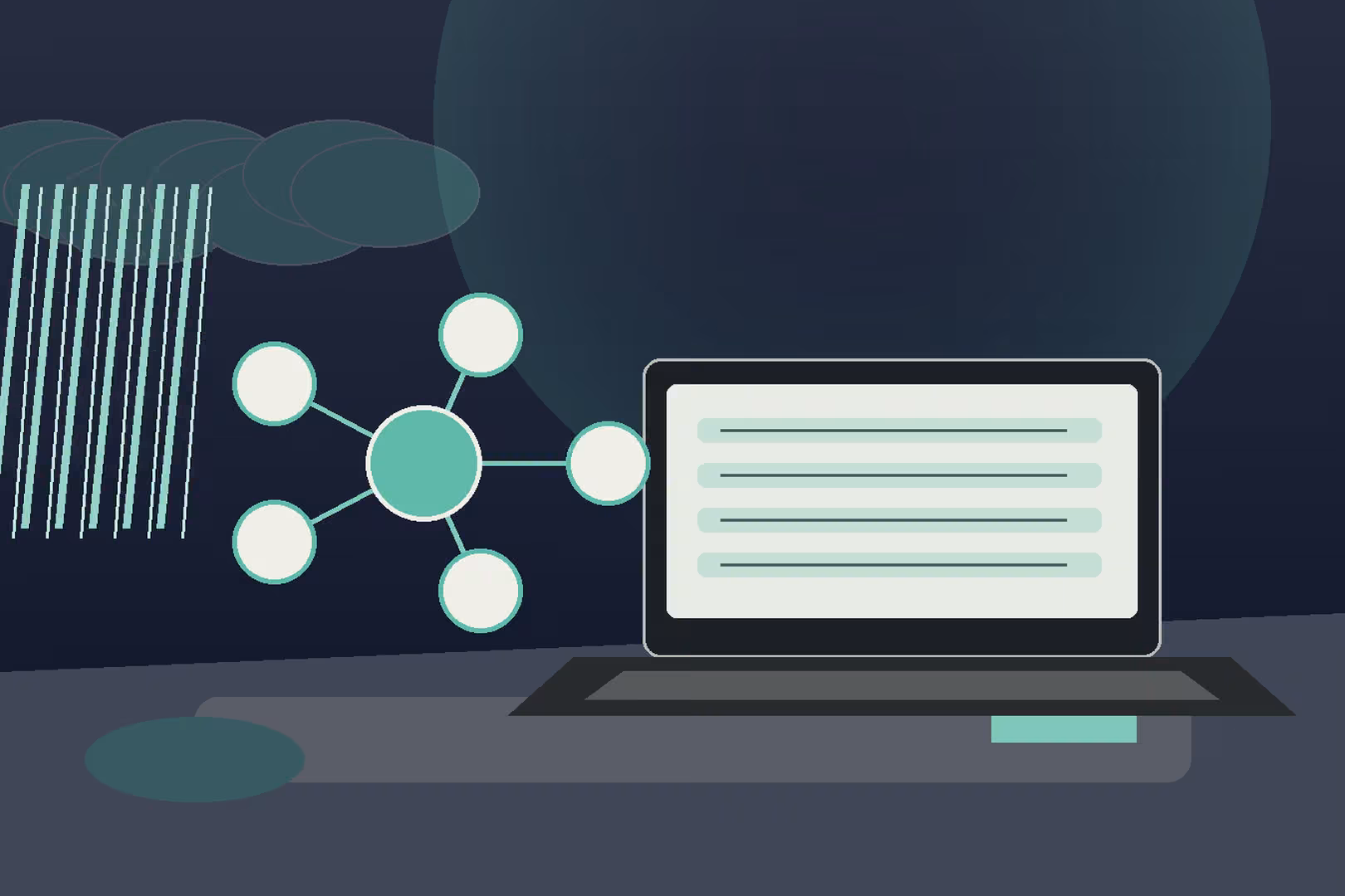 Multiple specialized AI audit agents reviewing website, social media, and security findings.